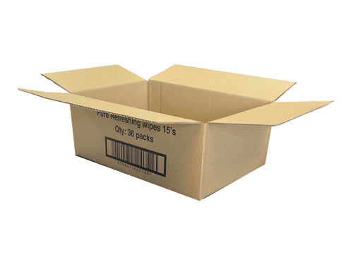 New Printed Strong Single Wall Box - 342mm x 236mm x 130mm