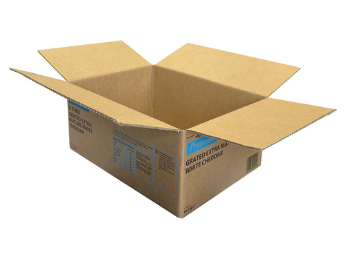 New Printed Strong Single Wall Box - 390mm x 290mm x 173mm