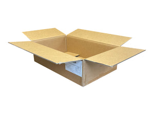 extra strong packing box with label