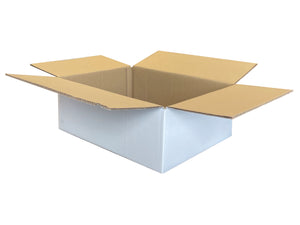 strong white cardboard boxes