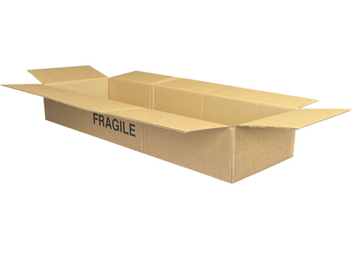 New Printed Strong Single Wall Box - 827mm x 290mm x 128mm