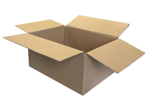 New Plain Strong Single Wall Box - 395mm x 292mm x 192mm