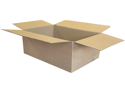 New Plain Single Wall A4 Box - 319mm x 218mm x 127mm