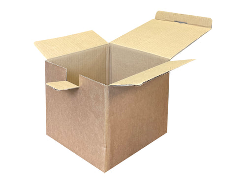 New Plain Strong Single Wall Box - 220mm x 220mm x 190mm