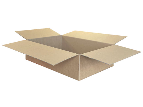 New Plain Single Wall Box - 495mm x 330mm x 130mm