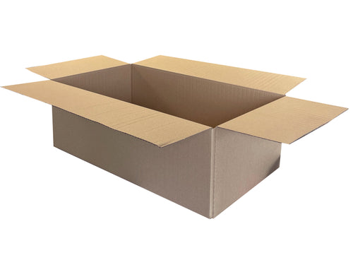 New Plain Single Wall Box - 555mm x 305mm x 195mm