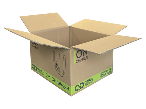 New Printed Strong Double Wall Box - 390mm x 345mm x 230mm