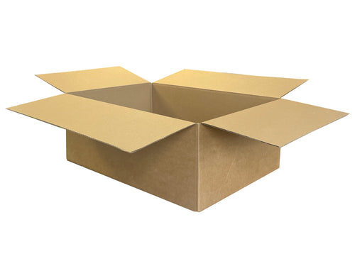 New Plain Strong Single Wall Box - 488mm x 350mm x 189mm