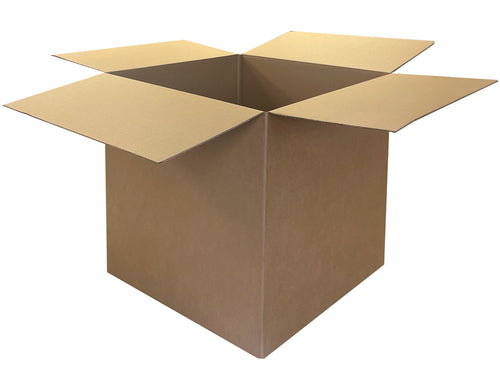 New Plain Strong Single Wall Box - 480mm x 477mm x 478mm
