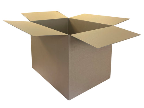 New Plain Single Wall Box - 606mm x 455mm x 458mm