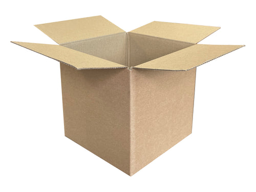 New Plain Single Wall Box - 178mm x 178mm x 178mm