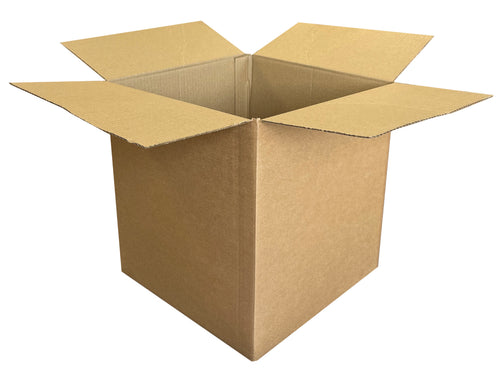 New Plain Single Wall Box - 227mm x 227mm x 227mm