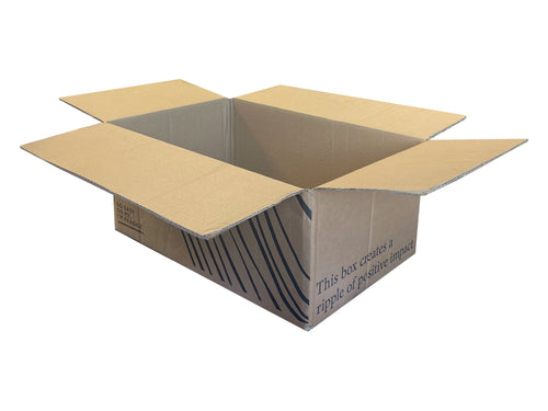 New Printed Double Wall Box - 490mm x 313mm x 205mm