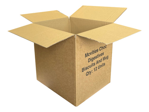New Printed Single Wall Box - 310mm x 267mm x 315mm