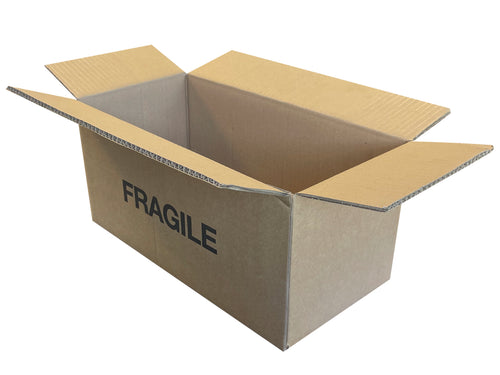 New Printed Strong Double Wall Box - 398mm x 194mm x 175mm