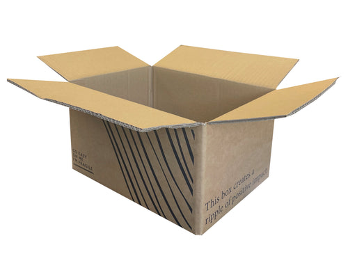 New Printed Strong Double Wall Box - 308mm x 220mm x 163mm