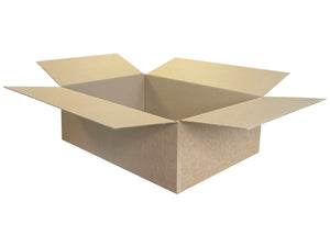 New Plain Strong Single Wall Box - 491mm x 358mm x 168mm