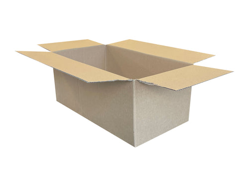 New Plain Strong Single Wall Box - 434mm x 241mm x 178mm