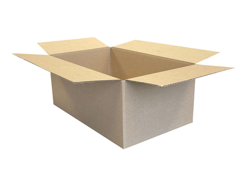 New Plain Strong Single Wall Box - 385mm x 215mm x 163mm