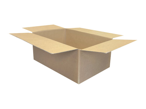 New Plain Strong Single Wall Box - 450mm x 300mm x 190mm