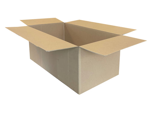 New Plain Strong Single Wall Box - 590mm x 305mm x 253mm