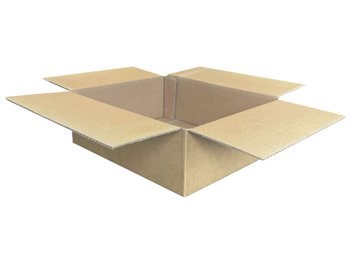 New Plain Strong Single Wall Box - 280mm x 230mm x 100mm