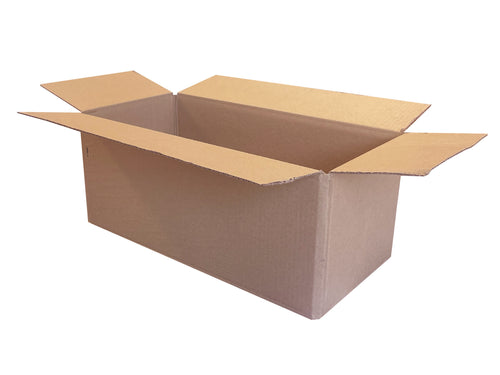 New Plain Strong Single Wall Box - 324mm x 164mm x 134mm