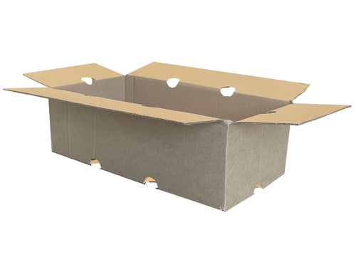 New Plain Strong Single Wall Box - 330mm x 166mm x 107mm