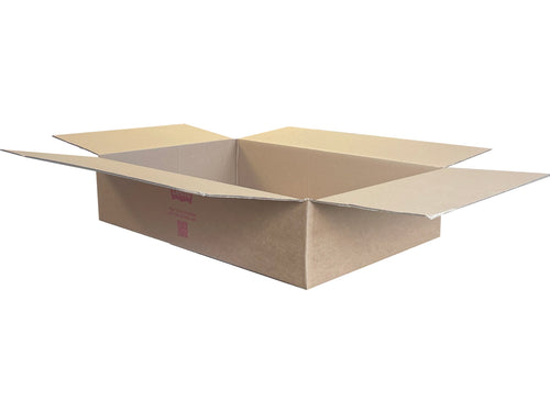 New Printed Strong Double Wall Box - 605mm x 400mm x 137mm