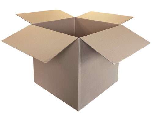 New Plain Single Wall Box - 510mm x 500mm x 485mm