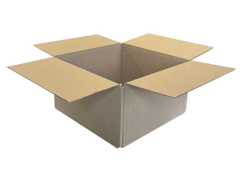 New Plain Single Wall Box - 220mm x 208mm x 113mm