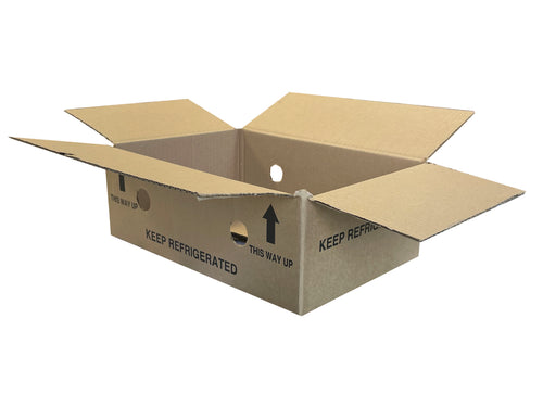 New Printed Single Wall Box - 294mm x 197mm x 103mm