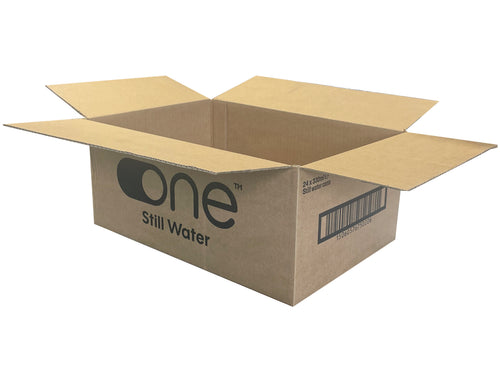 New Printed Strong Single Wall Box - 346mm x 229mm x 143mm