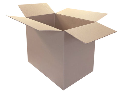 New Plain Strong Single Wall Box - 593mm x 400mm x 487mm