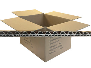 zoomed in on strong double wall corrugation