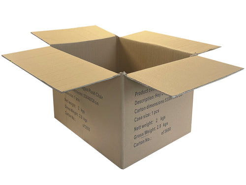 New Printed Strong Double Wall Box - 530mm x 400mm x 347mm