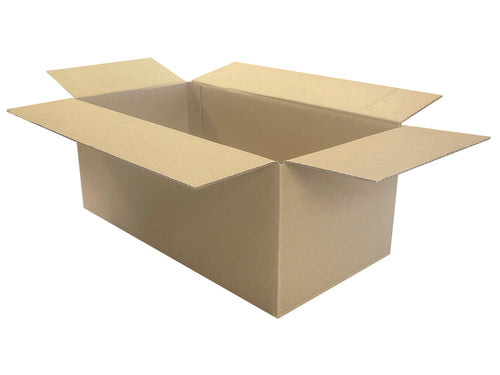 New Plain Strong Single Wall Box - 432mm x 232mm x 177mm