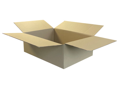 New Plain Single Wall Box - 506mm x 390mm x 168mm