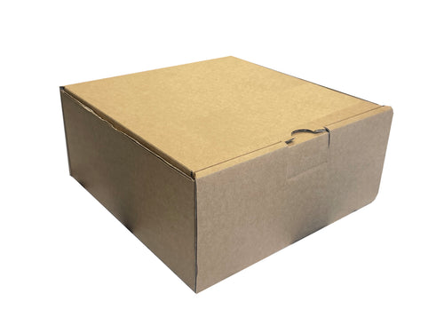 New Plain Strong Single Wall Box - 230mm x 223mm x 100mm