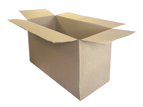 New Plain Single Wall Box - 637mm x 296mm x 360mm