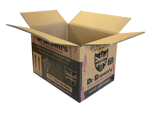 New Printed Strong Double Wall Box - 294mm x 215mm x 200mm