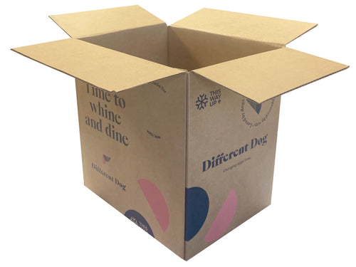 New Printed Strong Single Wall Box - 287mm x 217mm x 290mm