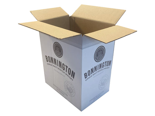 New Printed Strong Single Wall Box - 255mm x 170mm x 305mm