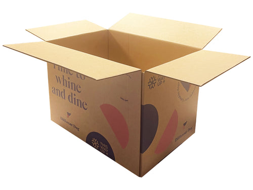 New Printed Strong Double Wall Box - 480mm x 320mm x 325mm