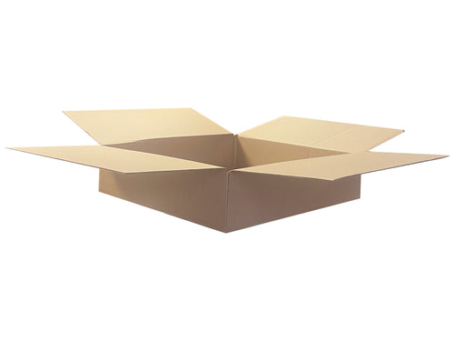 New Plain Strong Single Wall Box - 428mm x 424mm x 97mm