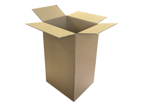 New Plain Strong Single Wall Box - 240mm x 203mm x 393mm