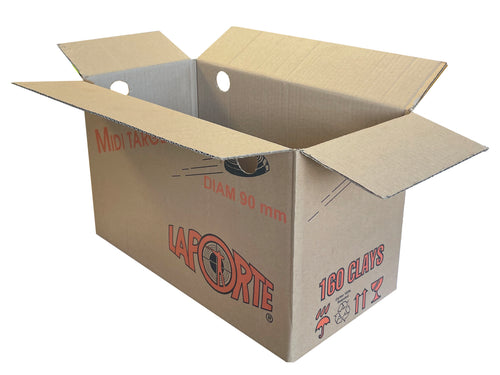 New Printed Single Wall Box - 385mm x 185mm x 230mm