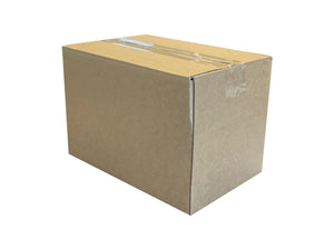 packaging box with clear tape for demonstration purpose
