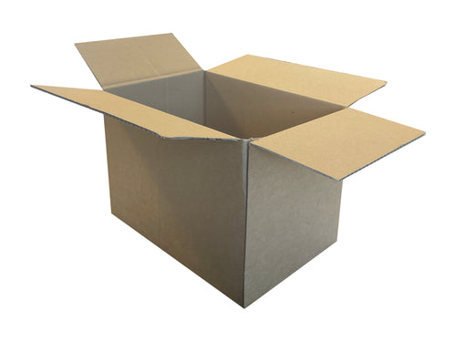 New Plain Strong Single Wall Box - 279mm x 177mm x 185mm