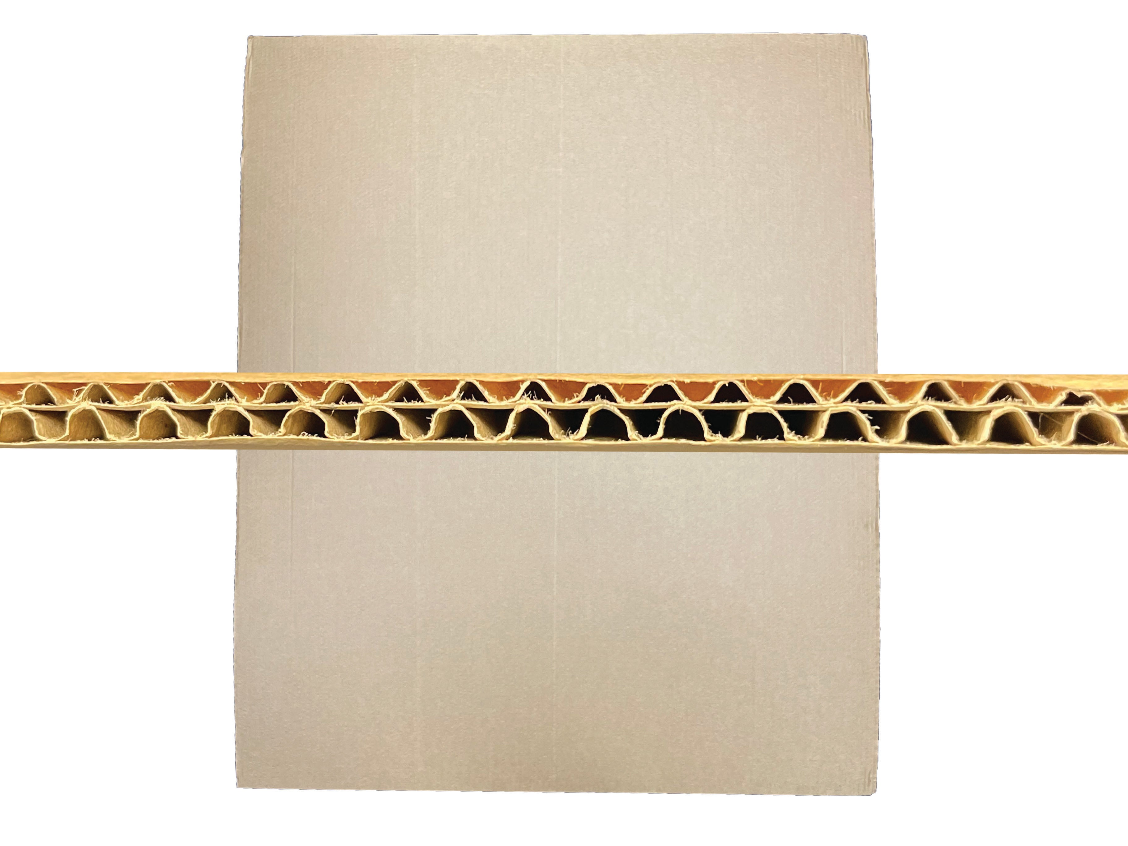 100 Pack 10x10 Inch Corrugated Cardboard Sheets - 2mm Thick Flat Layer Pads For Shipping, Packing & Crafts - View #5